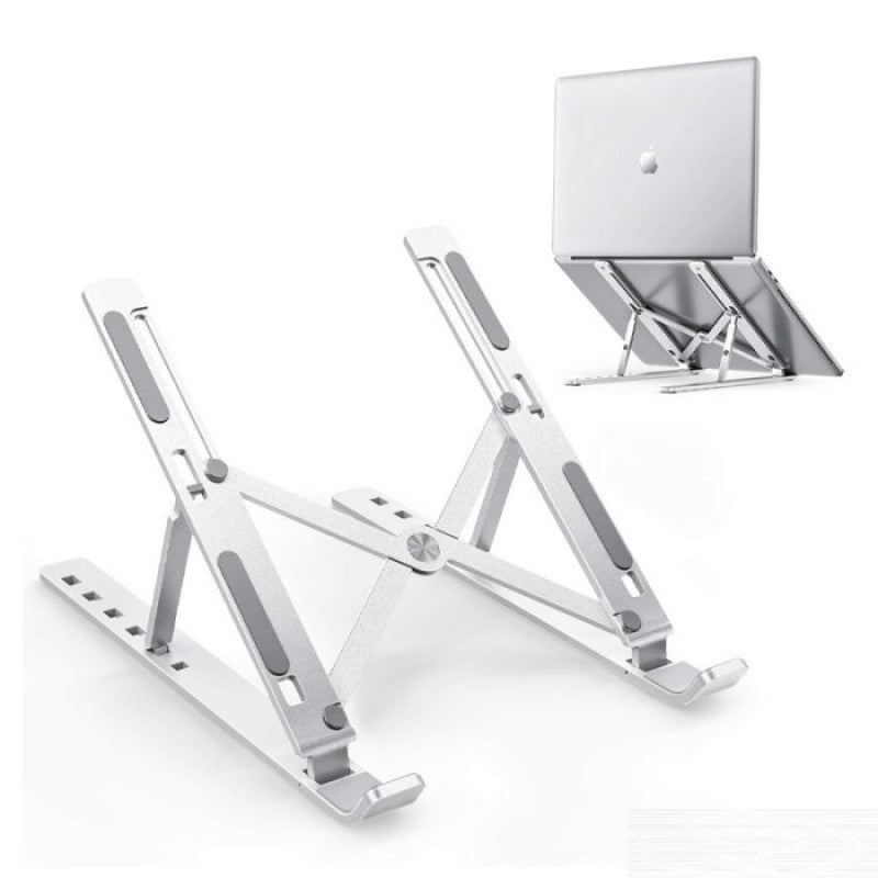 Metal Laptop Stand | Portable Aluminum Folding Adjustable Laptop Stand