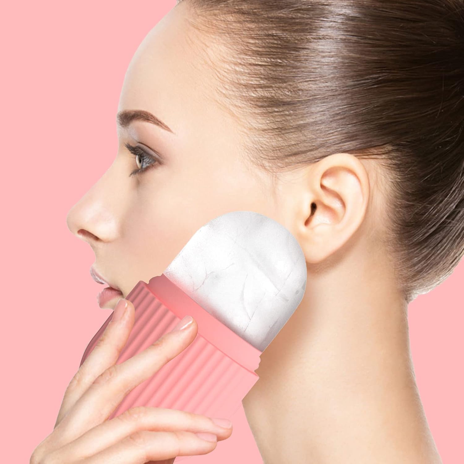 Ice Face Roller, Reusable Silicone Mold Face Massage
