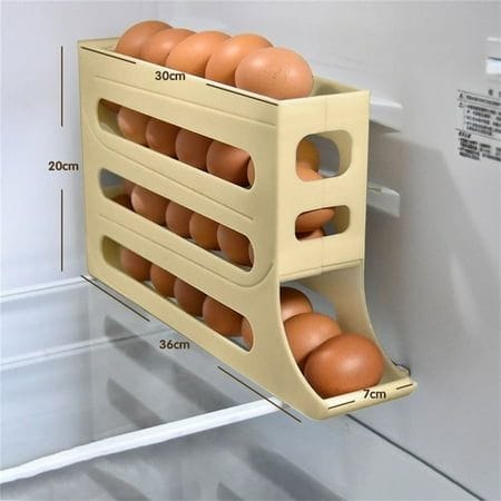 Automatic Rolling Down Egg Holder
